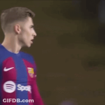 Blurred Soccer Player Fermin Jersey GIF