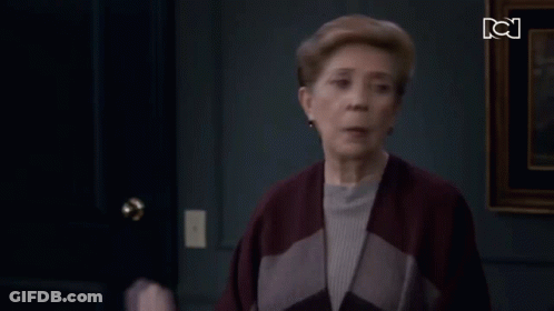 Blurred Woman With CN Logo GIF