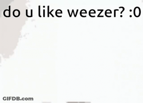 Blurred Woman With Headphones Do U Like Weezer GIF
