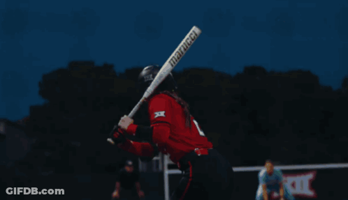 Blurry Baseball Game Scoreboard 2 To 2 GIF