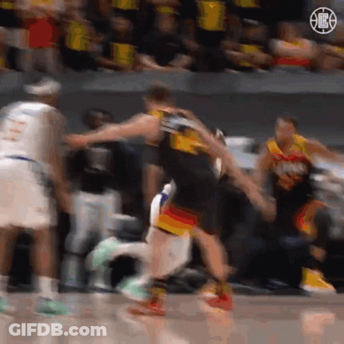 Blurry Basketball Game NBA GIF