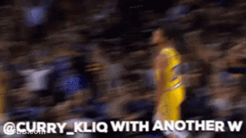 Blurry Basketball Player Curry Kliq GIF