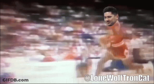 Blurry Basketball Player @Lonewolftroncat GIF
