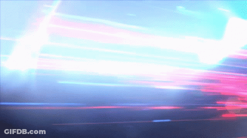 Blurry Blue And Red Light GIF