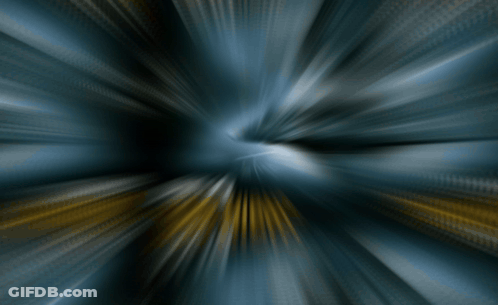Blurry Blue And Yellow Background GIF