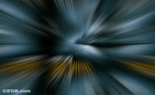 Blurry Blue And Yellow Background GIF