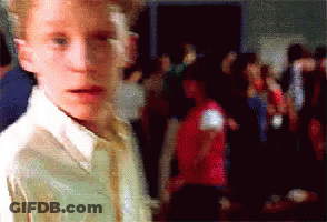 Blurry Boy In White Shirt GIF