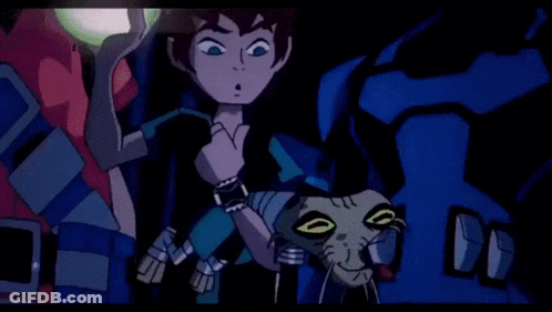 Blurry Cartoon Character In Green Shirt GIF