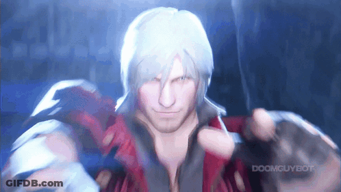 Blurry Devil May Cry Character GIF