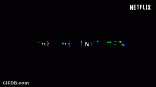 Blurry Face On Red Background GIF