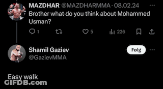Blurry Face Saying Don't Talk GIF