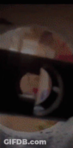 Blurry Face With Circle GIF