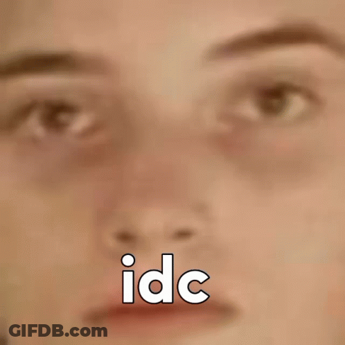 Blurry Face With Idc GIF