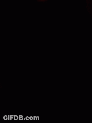 Blurry Face With Letter A GIF