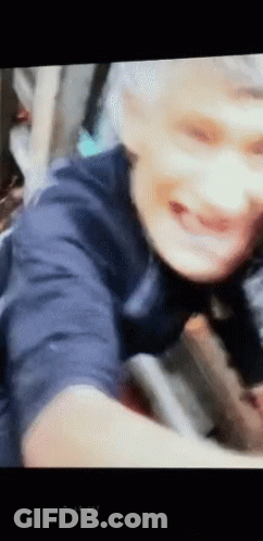 Blurry Face With LG Letters GIF
