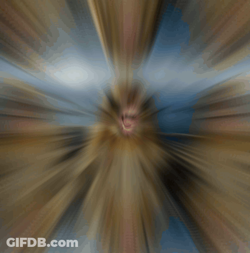 Blurry Face With Open Mouth GIF