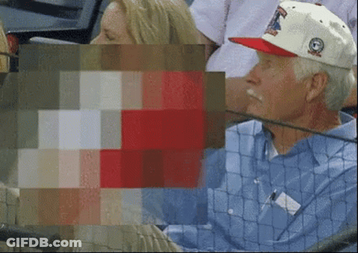 Blurry Flag Waving Tomahawk Chop Cheering GIF