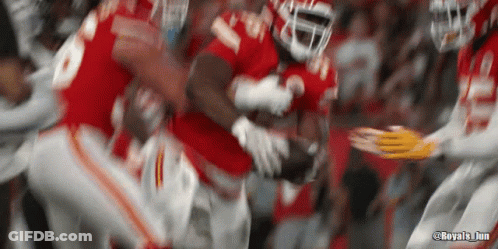 Blurry Football Game Royals Jun GIF