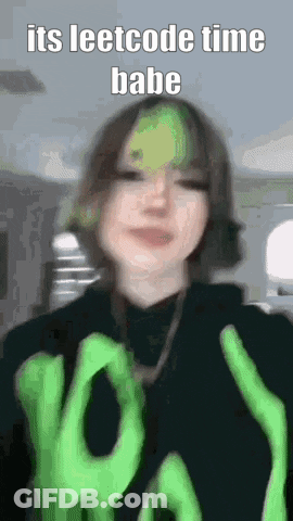 Blurry Girl Its Leetcode Time Babe GIF
