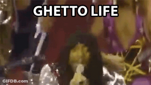 Blurry Group Of People Ghetto Life GIF