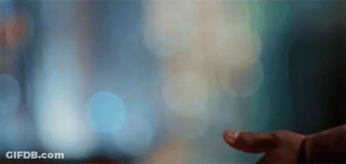 Blurry Hand Reaching Out GIF