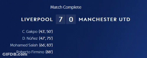 Blurry Liverpool And Manchester Utd GIF