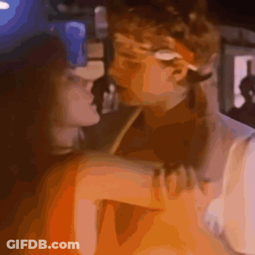 Blurry Man And Woman With Love GIF
