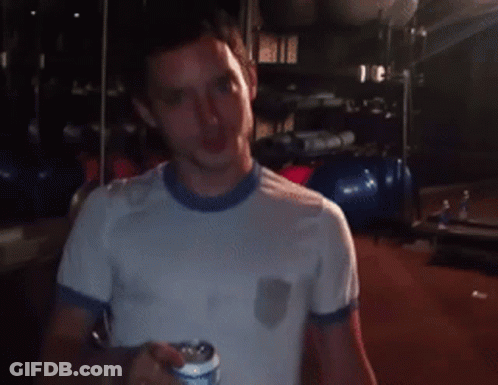 Blurry Man Covering Face With Hands GIF