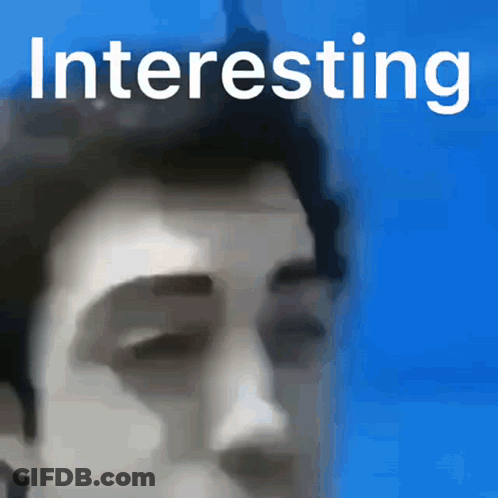 Blurry Man Face Interesting GIF