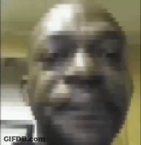 Blurry Man Face GIF