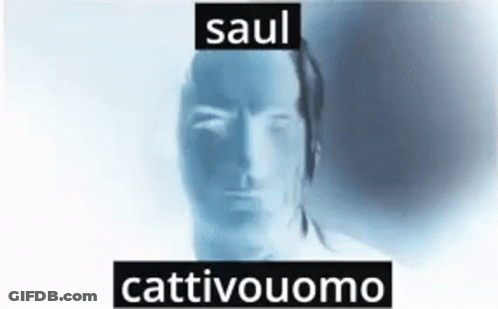 Blurry Man Face Saul Cattiviuomo GIF