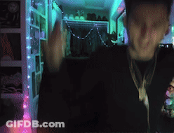 Blurry Man In A Room GIF
