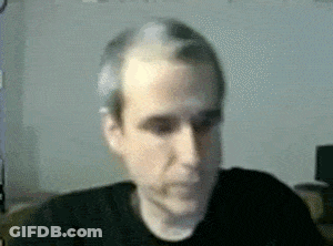 Blurry Man In Black Shirt GIF