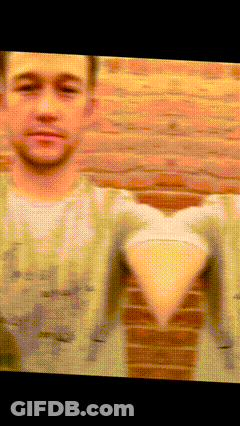 Blurry Man In Calvin Klein Shirt GIF