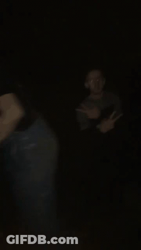 Blurry Man In I Love You Shirt GIF