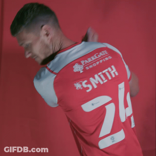 Blurry Man In Red Shirt GIF