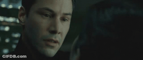 Blurry Man In Red Shirt With Woman GIF