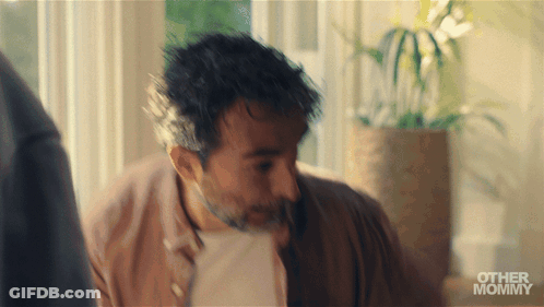Blurry Man Saying Other Mommy GIF