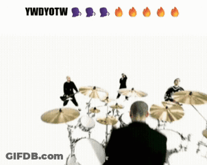 Blurry Man With Beard Saying Ywdyotw GIF