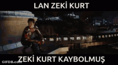 Blurry Man With Lan Zeki Kurt Zeki Kurt Kaybolmus GIF