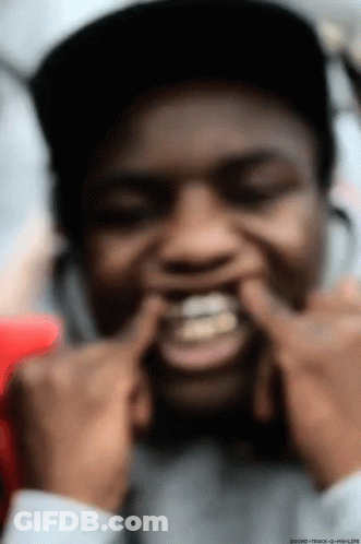 Blurry Man With Open Mouth Euro Track S Hip Life GIF