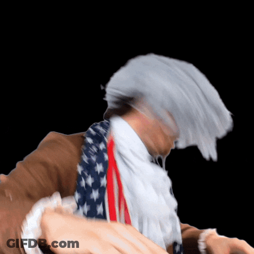 Blurry Man With Scarf GIF