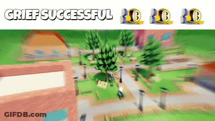Blurry Park With Grief Successful GIF