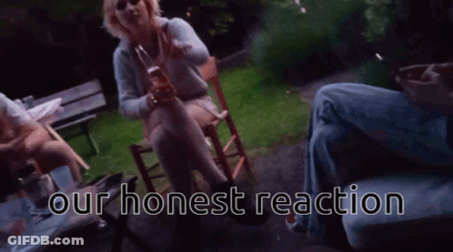 Blurry People Our Honest Reaction GIF