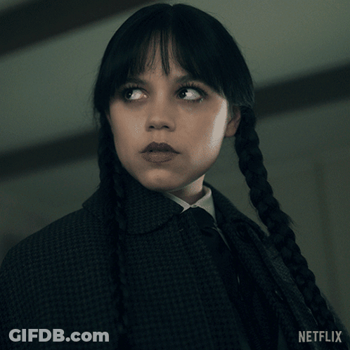 Blurry Person Back With Netflix Logo GIF