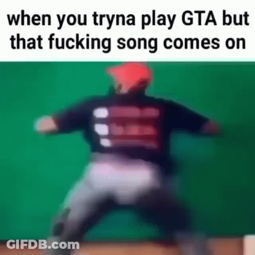 Blurry Person Dancing In Front Of Green Wall GIF