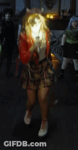 Blurry Person In Costume GIF