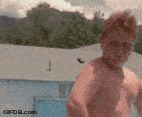 Blurry Person In Front Of Roof GIF