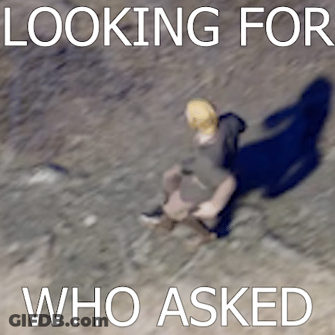 Blurry Person Looking For Who Asked GIF