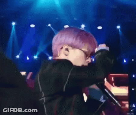 Blurry Person On Stage GIF
